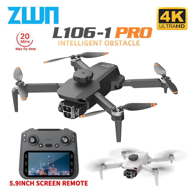 Drone Kit Professional - L106-1PRO GPS Профессиональный Дрон с 4K