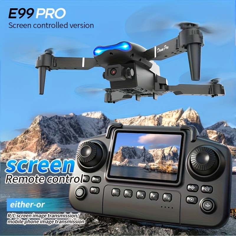 Складной дрон E99 PRO MAX с дв – обзор и цена Drone Kit Octocopter