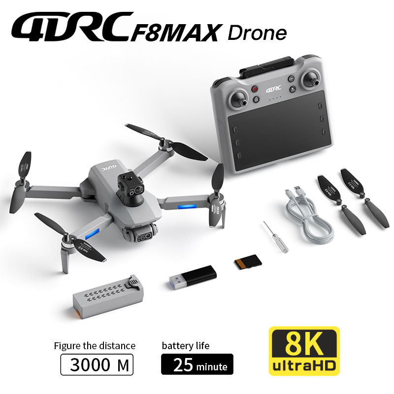 F8 MAX GPS Дрон Профессиональн – обзор и цена Drone Kit Professional