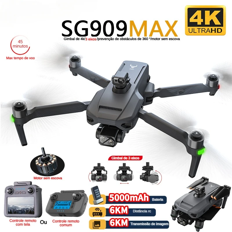 ZLL SG909 SG909MAX Профессиона – обзор и цена Drone Kit Professional